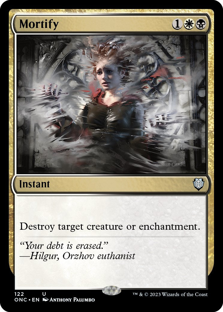 Mortify [Phyrexia: All Will Be One Commander] | Deep Dive Games St. Marys