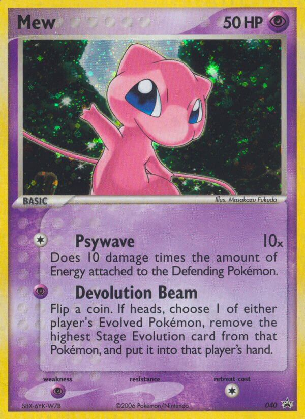 Mew (040) [Nintendo: Black Star Promos] | Deep Dive Games St. Marys