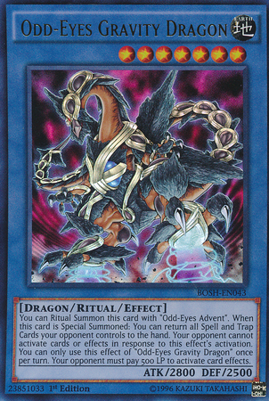 Odd-Eyes Gravity Dragon [BOSH-EN043] Ultra Rare | Deep Dive Games St. Marys