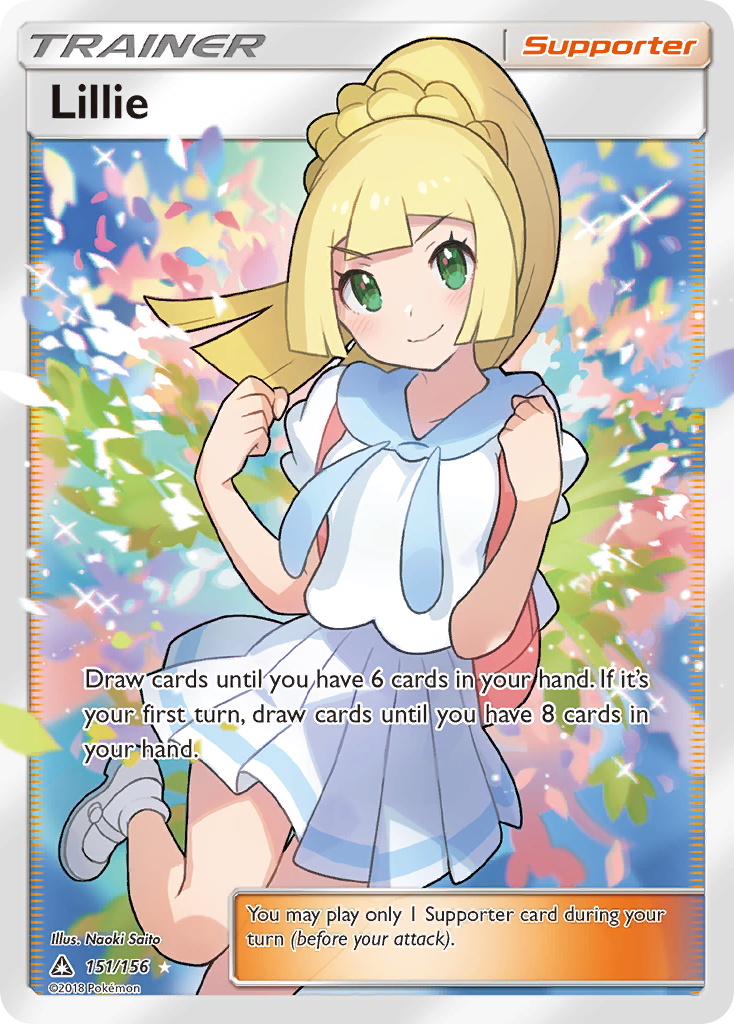 Lillie (151/156) [Sun & Moon: Ultra Prism] | Deep Dive Games St. Marys