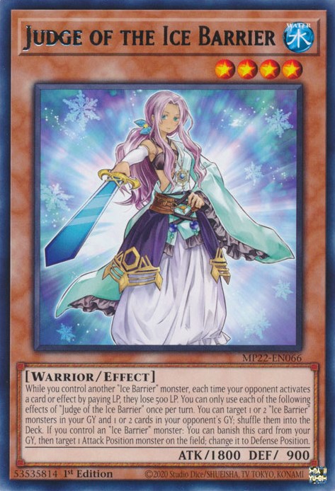 Judge of the Ice Barrier [MP22-EN066] Rare | Deep Dive Games St. Marys