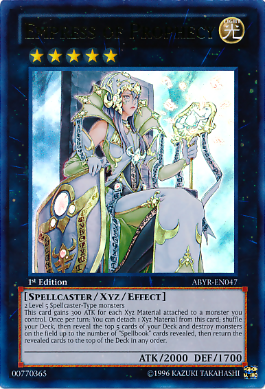 Empress of Prophecy [ABYR-EN047] Ultra Rare | Deep Dive Games St. Marys