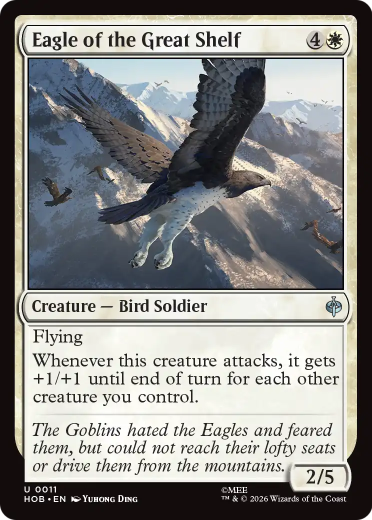 Eagle of the Great Shelf [The Hobbit] | Deep Dive Games St. Marys
