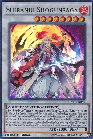 Shiranui Shogunsaga [BOSH-EN054] Ultra Rare | Deep Dive Games St. Marys