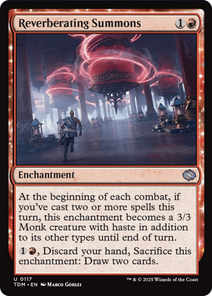 Reverberating Summons [Tarkir: Dragonstorm] | Deep Dive Games St. Marys