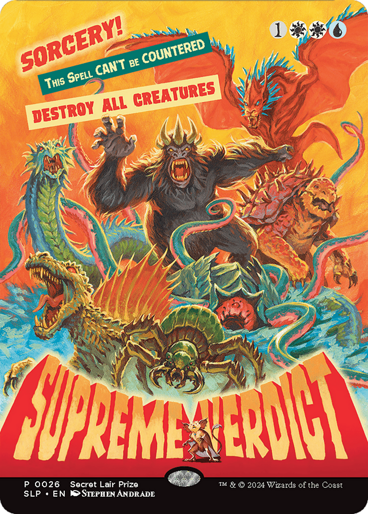 Supreme Verdict [Secret Lair Showdown] | Deep Dive Games St. Marys