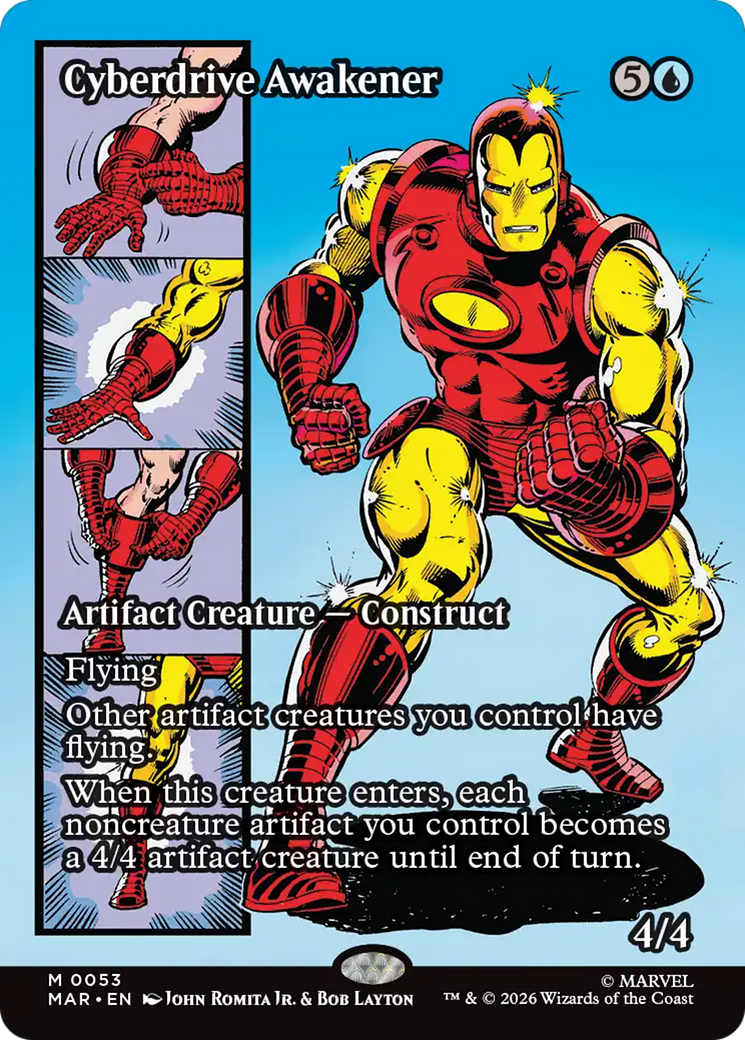 Cyberdrive Awakener (Borderless) [Marvel Universe: Eternal-Legal] | Deep Dive Games St. Marys