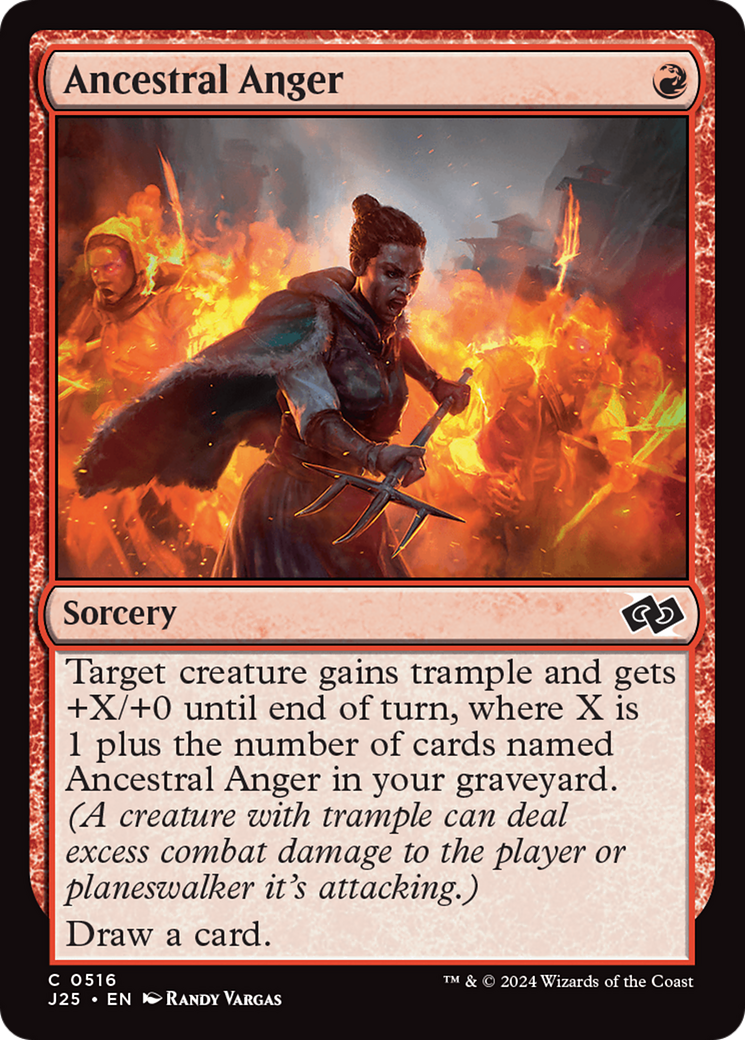 Ancestral Anger [Foundations Jumpstart] | Deep Dive Games St. Marys
