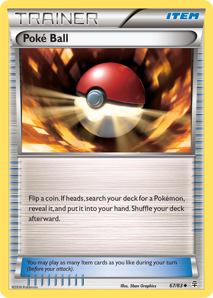 Poke Ball (67/83) [XY: Generations] | Deep Dive Games St. Marys