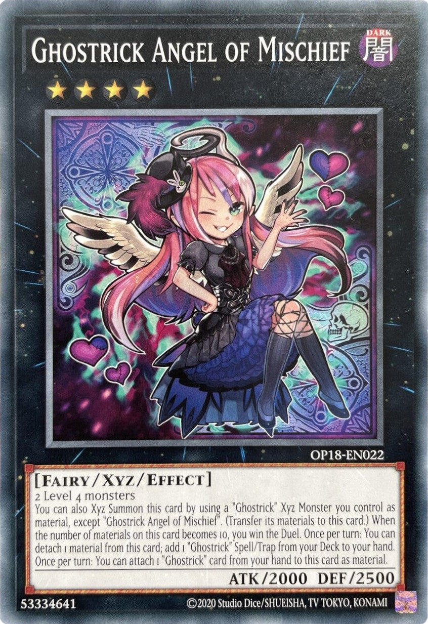 Ghostrick Angel of Mischief [OP18-EN022] Common | Deep Dive Games St. Marys
