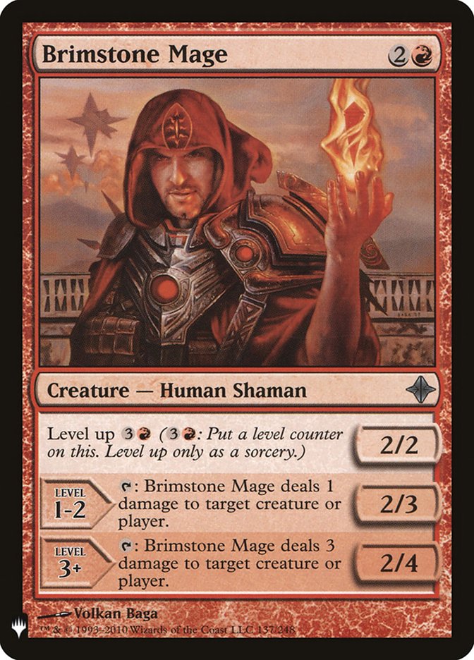 Brimstone Mage [Mystery Booster] | Deep Dive Games St. Marys