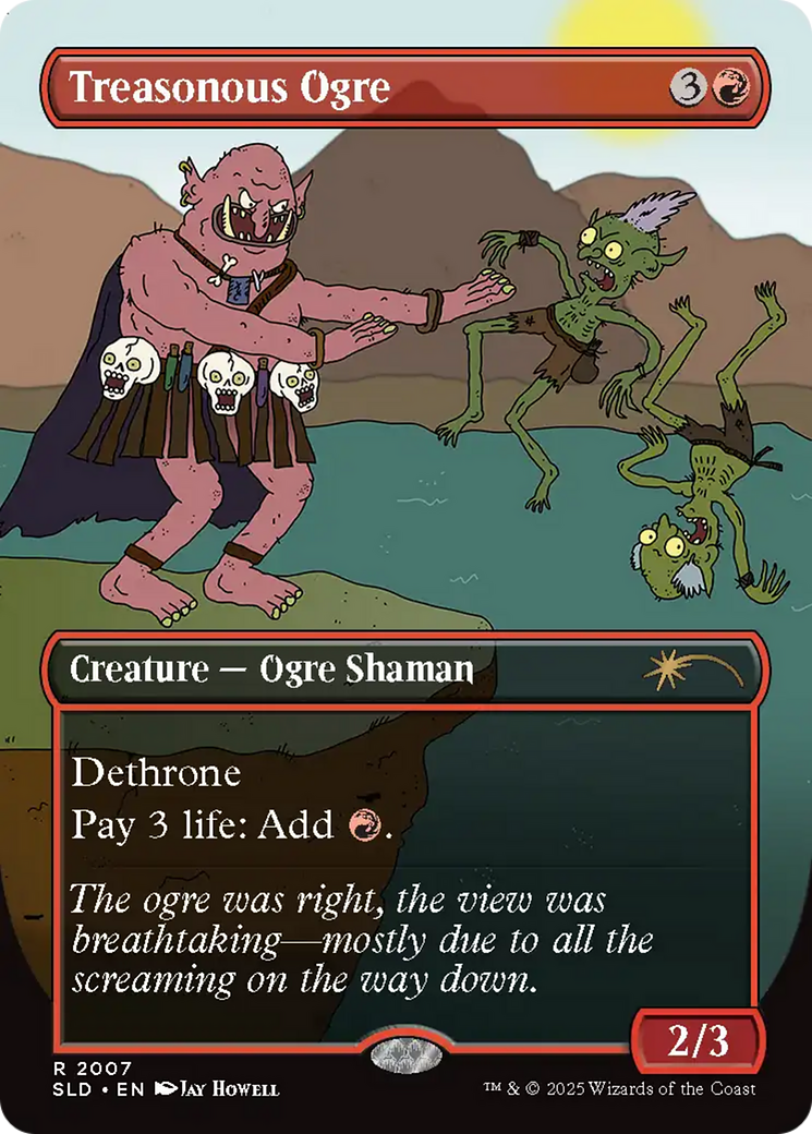 Treasonous Ogre [Secret Lair Drop Series] | Deep Dive Games St. Marys
