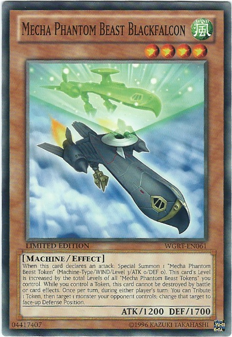 Mecha Phantom Beast Blackfalcon [WGRT-EN061] Common | Deep Dive Games St. Marys