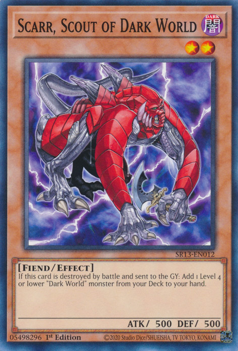 Scarr, Scout of Dark World [SR13-EN012] Common | Deep Dive Games St. Marys