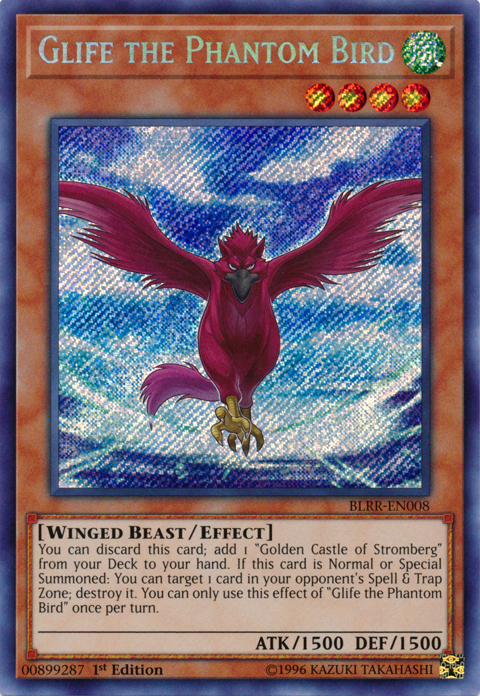 Glife the Phantom Bird [BLRR-EN008] Secret Rare | Deep Dive Games St. Marys