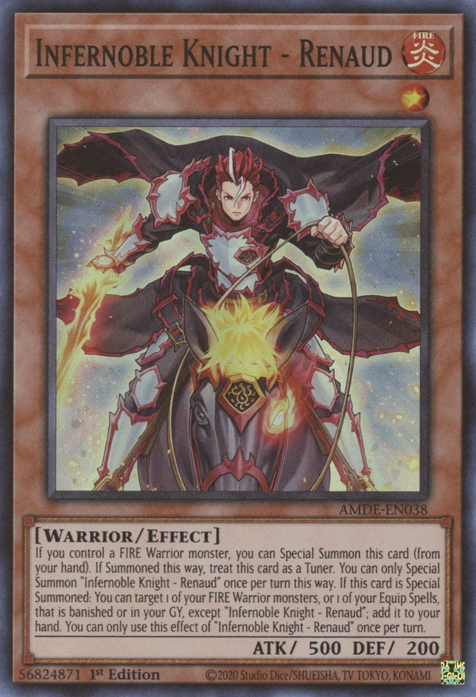 Infernoble Knight - Renaud [AMDE-EN038] Super Rare | Deep Dive Games St. Marys