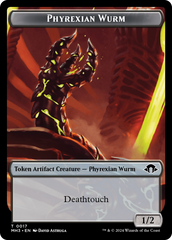 Phyrexian Wurm (0017) // Energy Reserve Double-Sided Token [Modern Horizons 3 Tokens] | Deep Dive Games St. Marys