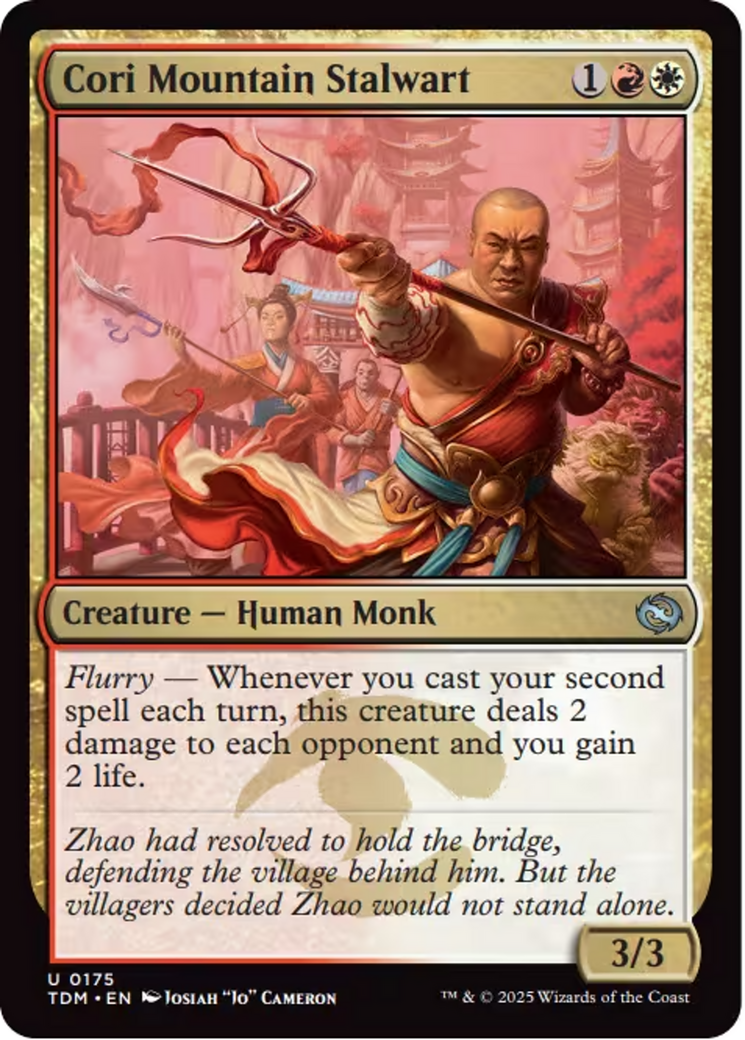 Cori Mountain Stalwart [Tarkir: Dragonstorm] | Deep Dive Games St. Marys