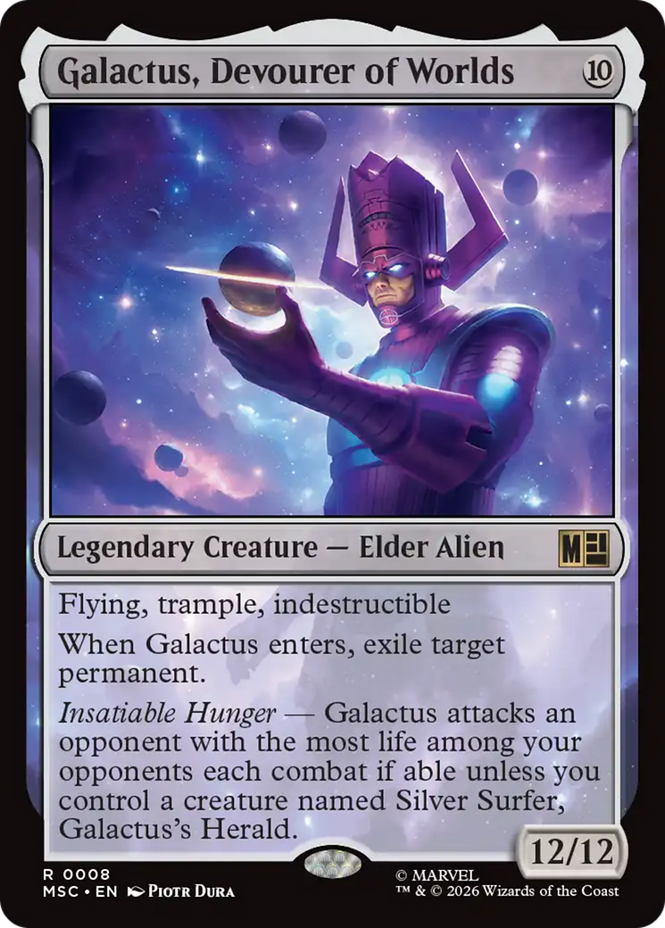 Galactus, Devourer of Worlds [Marvel Super Heroes Commander] | Deep Dive Games St. Marys