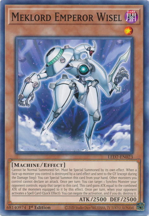 Meklord Emperor Wisel [LED7-EN023] Common | Deep Dive Games St. Marys