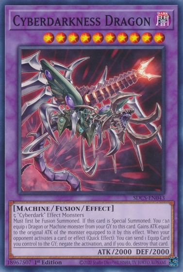 Cyberdarkness Dragon [SDCS-EN043] Common | Deep Dive Games St. Marys