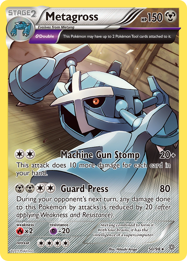 Metagross (50/98) [XY: Ancient Origins] | Deep Dive Games St. Marys