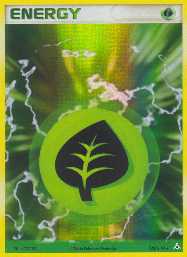 Grass Energy (105/110) [EX: Holon Phantoms] | Deep Dive Games St. Marys
