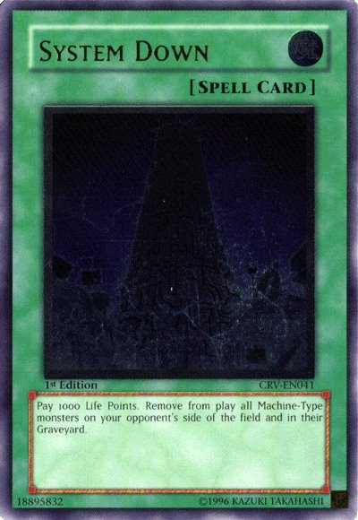 System Down [CRV-EN041] Ultimate Rare | Deep Dive Games St. Marys