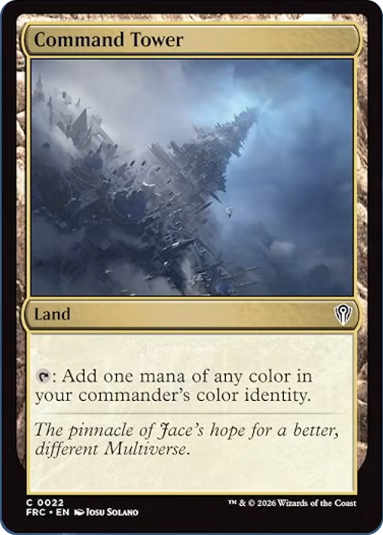 Command Tower [Reality Fracture Commander] | Deep Dive Games St. Marys