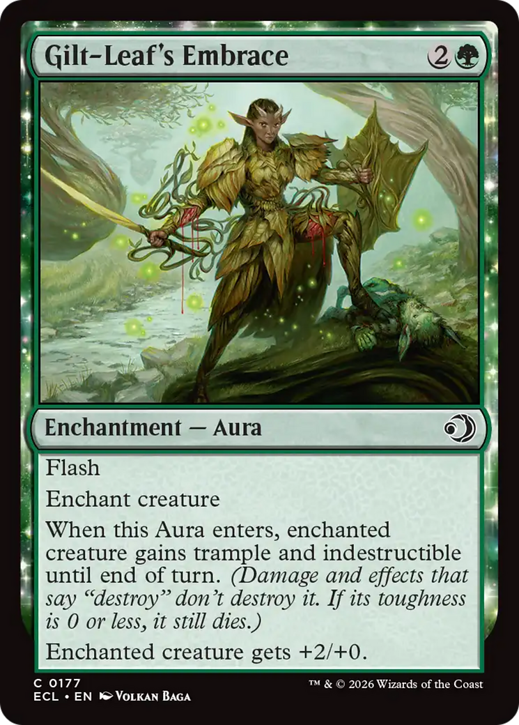 Gilt-Leaf's Embrace [Lorwyn Eclipsed] | Deep Dive Games St. Marys