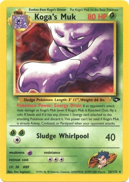 Koga's Muk (26/132) [Gym Challenge Unlimited] | Deep Dive Games St. Marys