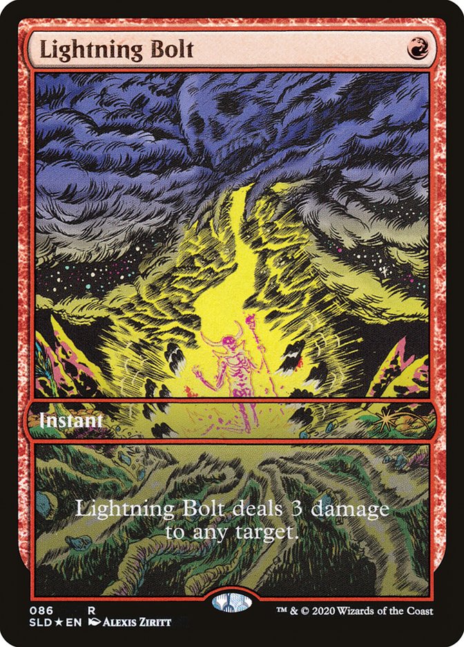 Lightning Bolt (086) [Secret Lair Drop Series] | Deep Dive Games St. Marys