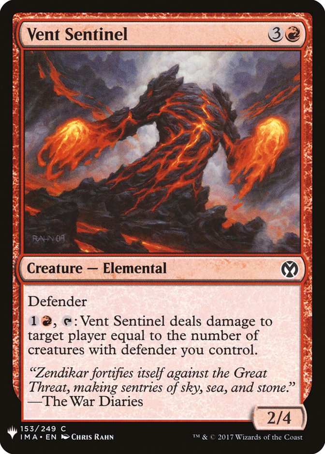 Vent Sentinel [Mystery Booster] | Deep Dive Games St. Marys