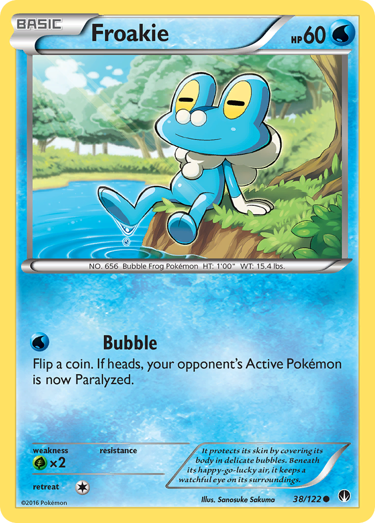 Froakie (38/122) [XY: BREAKpoint] | Deep Dive Games St. Marys