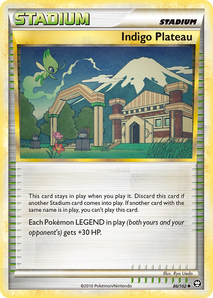 Indigo Plateau (86/102) [HeartGold & SoulSilver: Triumphant] | Deep Dive Games St. Marys