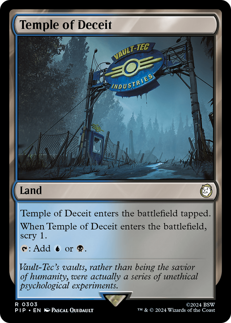 Temple of Deceit [Fallout] | Deep Dive Games St. Marys