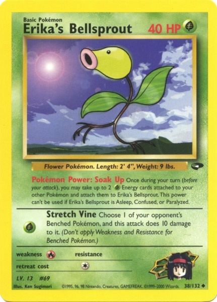 Erika's Bellsprout (38/132) [Gym Challenge Unlimited] | Deep Dive Games St. Marys