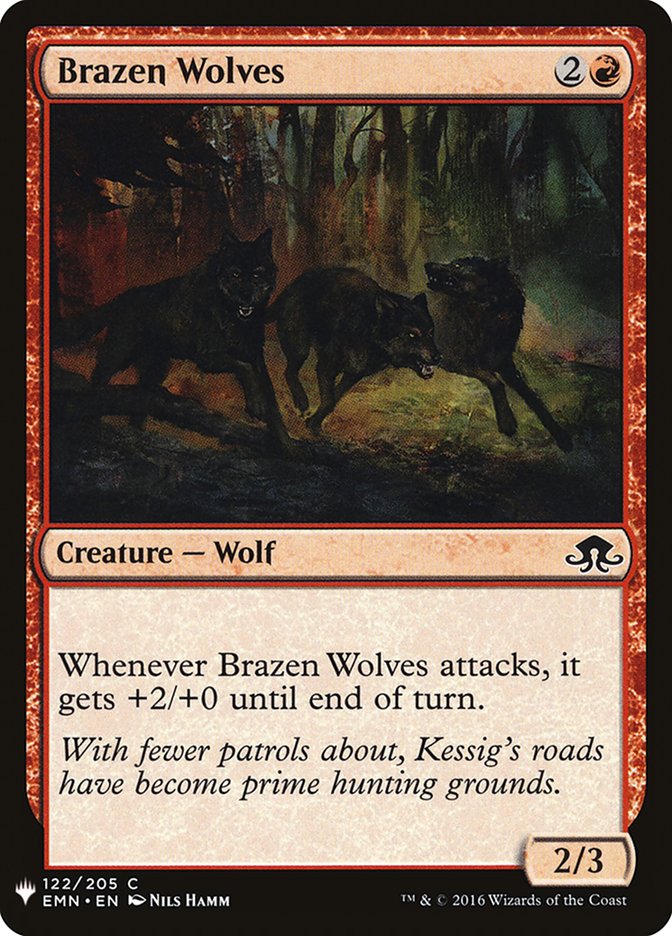 Brazen Wolves [Mystery Booster] | Deep Dive Games St. Marys