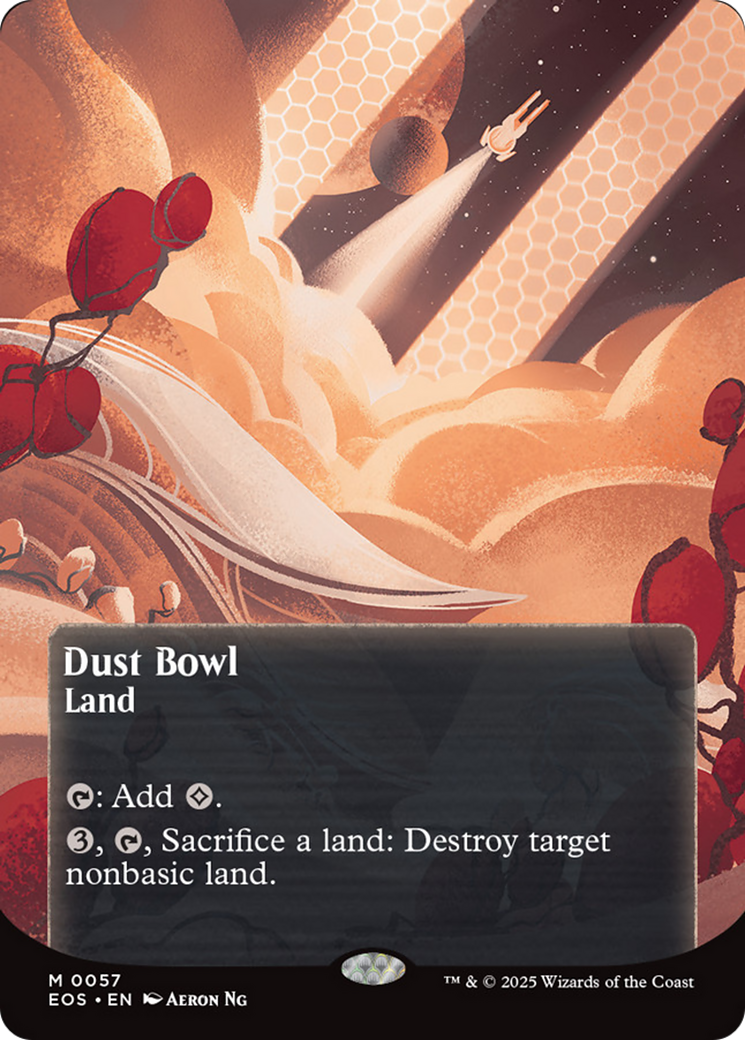 Dust Bowl (0057) (Borderless) [Edge of Eternities: Stellar Sights] | Deep Dive Games St. Marys