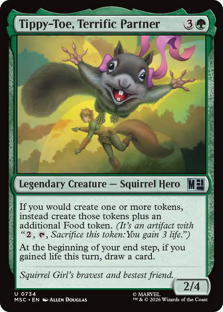 Tippy-Toe, Terrific Partner [Marvel Super Heroes Commander] | Deep Dive Games St. Marys