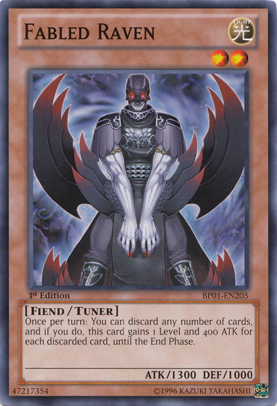 Fabled Raven [BP01-EN205] Common | Deep Dive Games St. Marys
