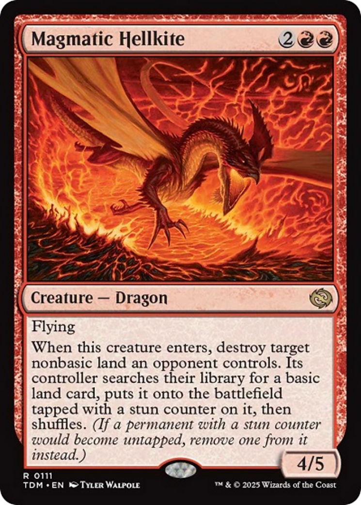 Magmatic Hellkite [Tarkir: Dragonstorm] | Deep Dive Games St. Marys