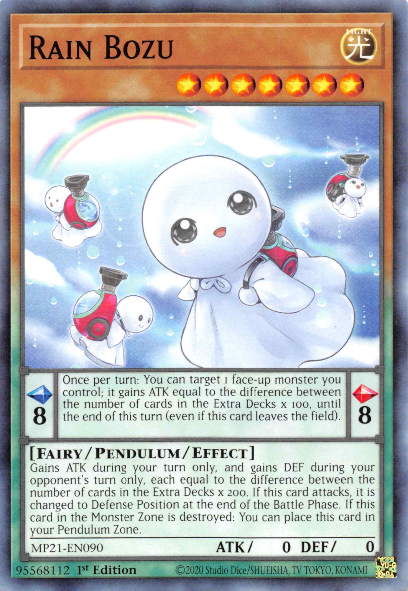 Rain Bozu [MP21-EN090] Common | Deep Dive Games St. Marys