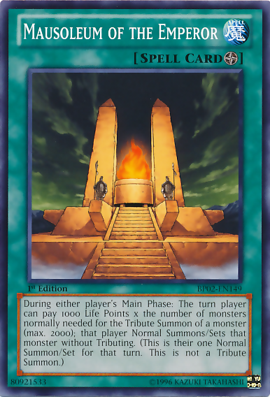 Mausoleum of the Emperor [BP02-EN149] Common | Deep Dive Games St. Marys