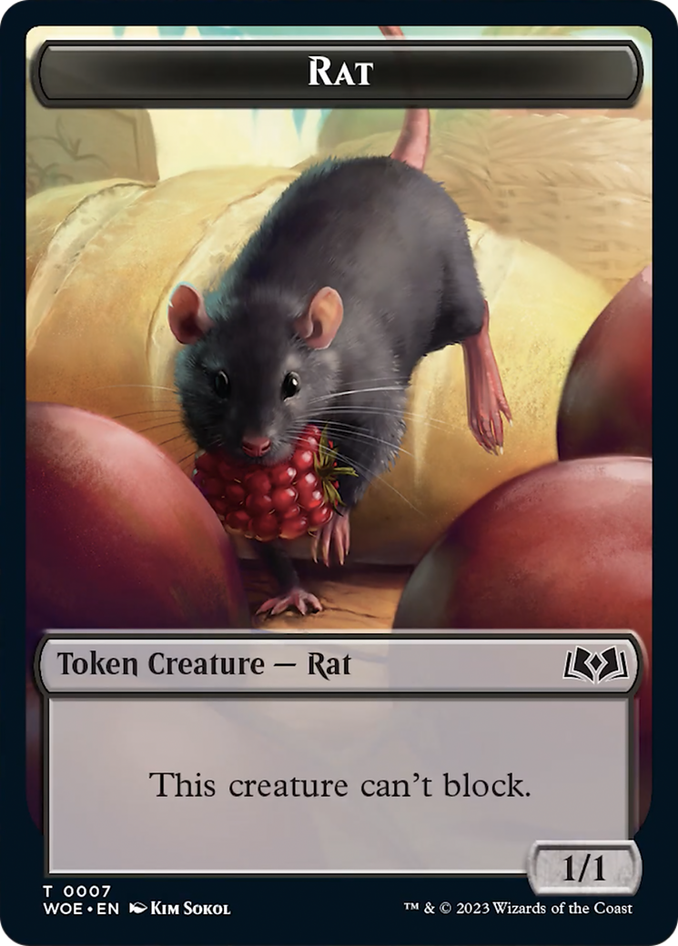 Eldrazi Spawn (MH3) // Rat (WOE) Double-Sided Token [The List] | Deep Dive Games St. Marys