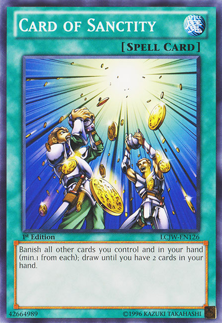 Card of Sanctity [LCJW-EN126] Common | Deep Dive Games St. Marys