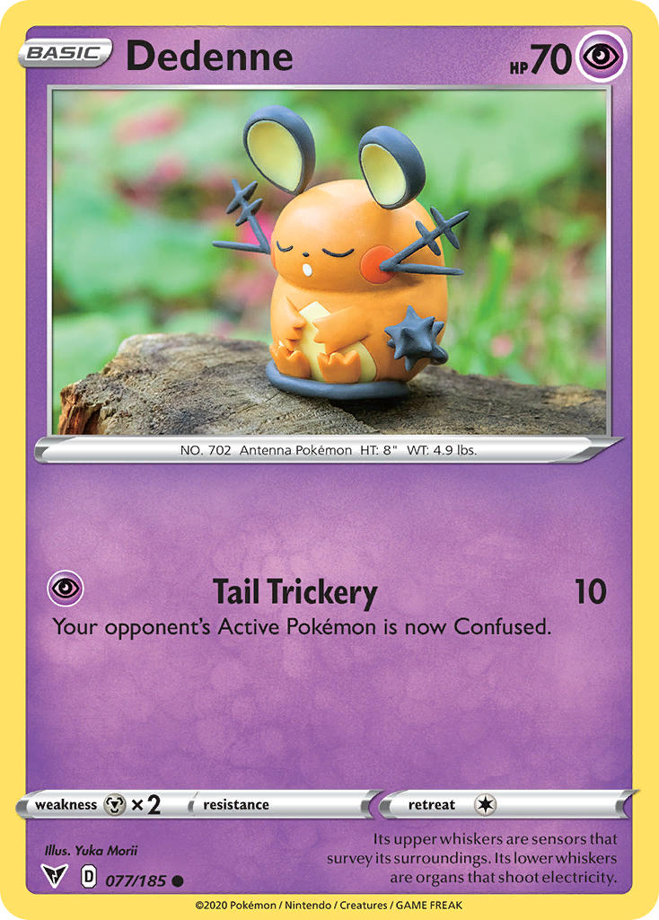 Dedenne (077/185) [Sword & Shield: Vivid Voltage] | Deep Dive Games St. Marys