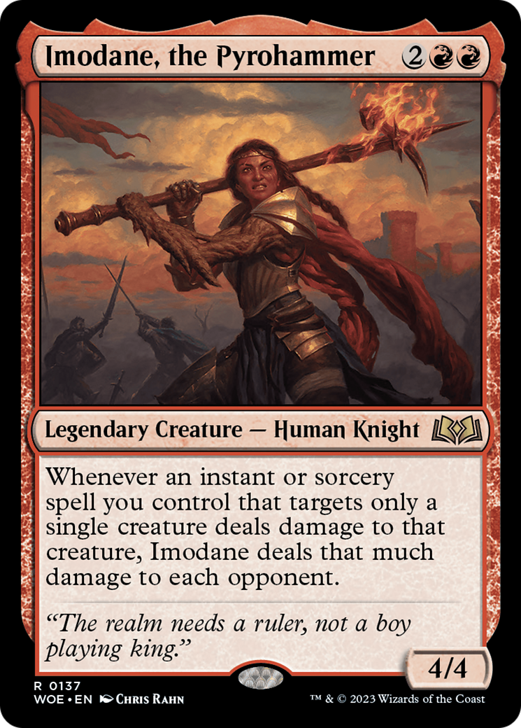 Imodane, the Pyrohammer [Wilds of Eldraine] | Deep Dive Games St. Marys