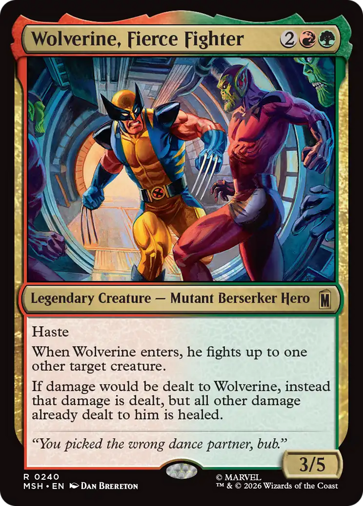 Wolverine, Fierce Fighter [Marvel Super Heroes] | Deep Dive Games St. Marys