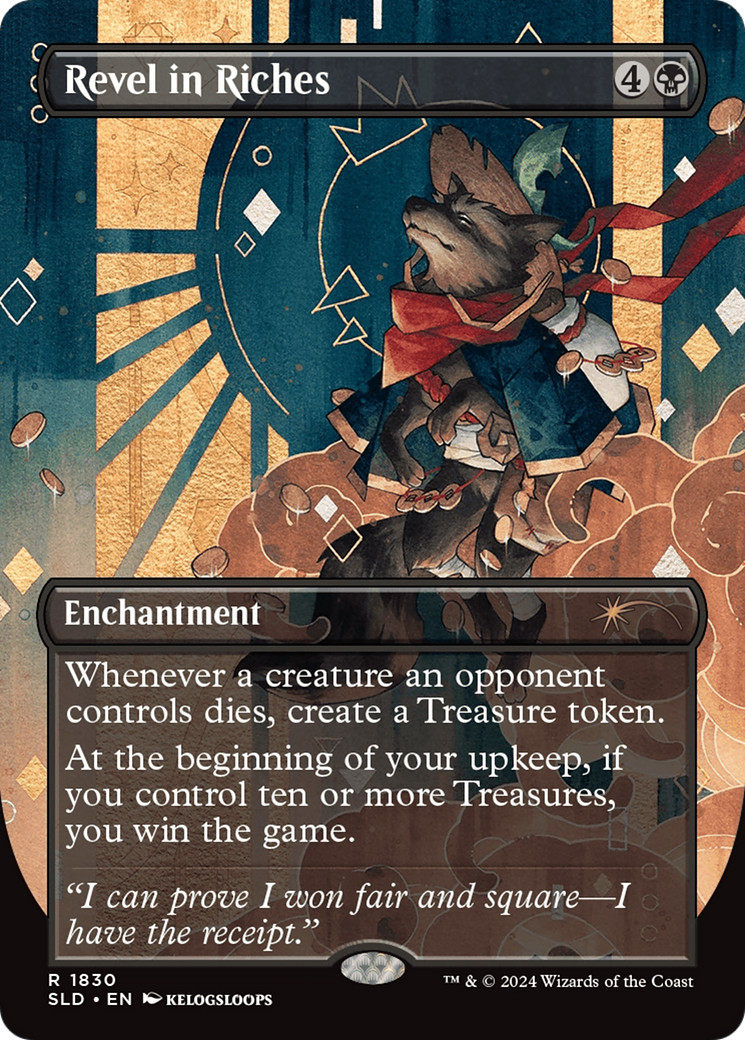 Revel in Riches (Rainbow Foil) [Secret Lair Drop Series] | Deep Dive Games St. Marys